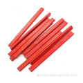 Wood Pencil Red Flat Mark Woodworking Carpenter Pencil Supplier